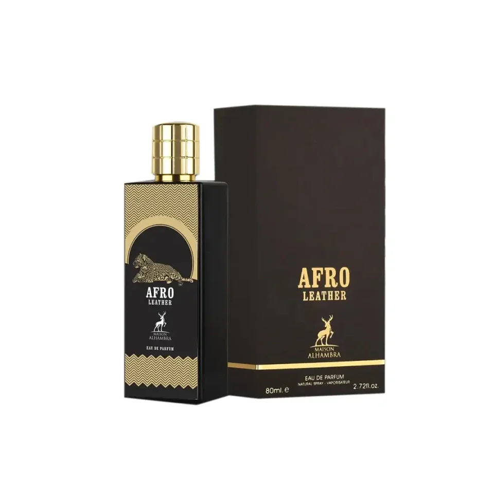 Afro Leather By Maison Alhambra EDP for Men & Women 80ml