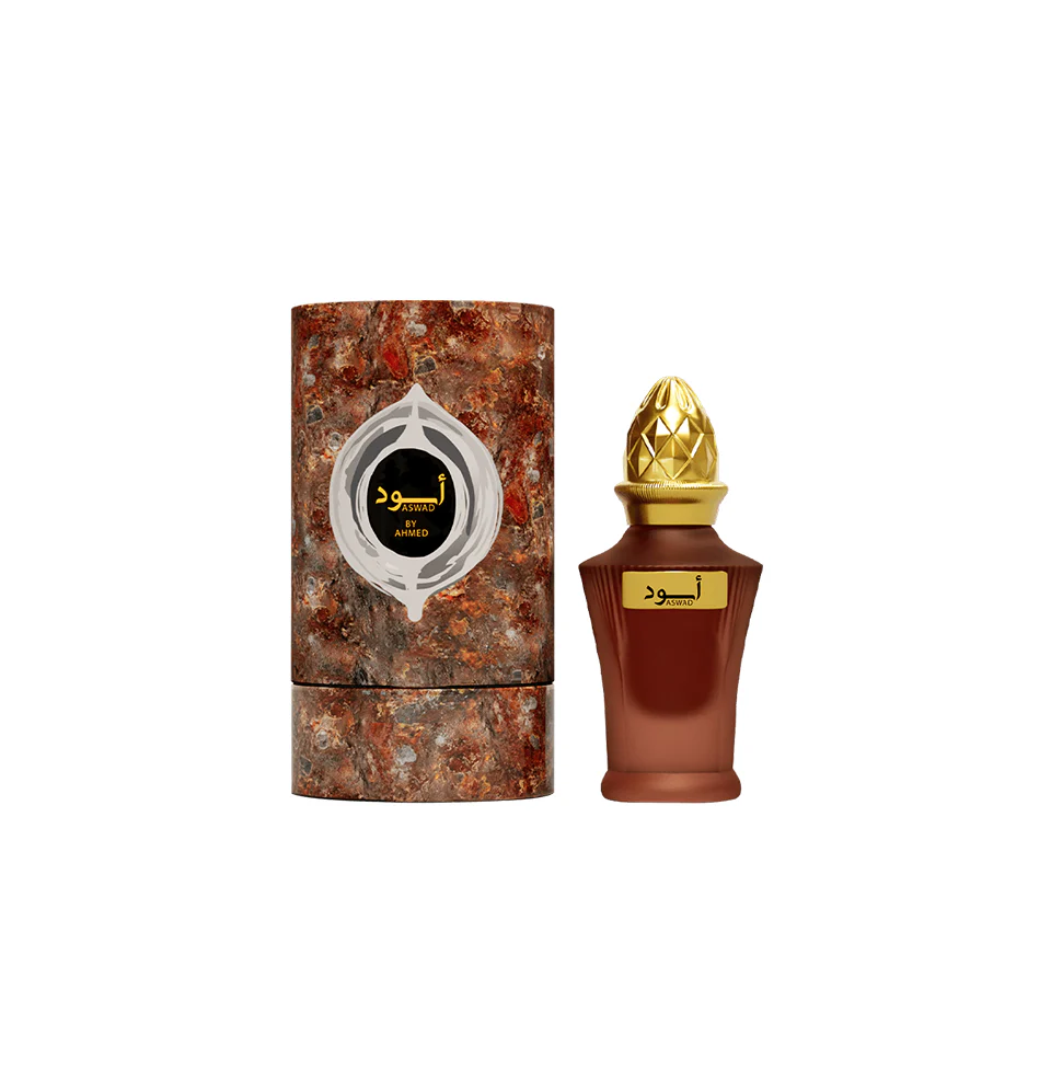 Ahmed Al Maghribi Aswad Concentrated Perfume Oil (Attar) 10ml For Men & Women