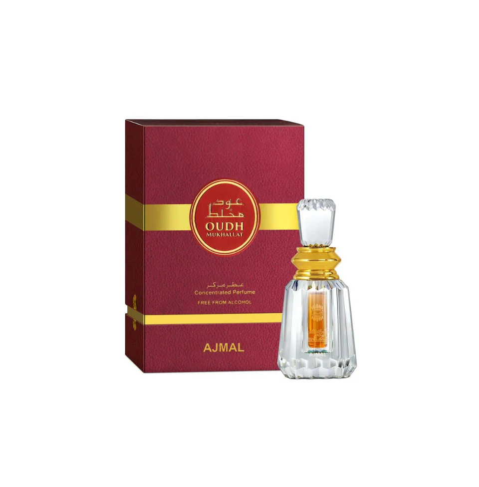 Ajmal Oudh Mukhallat Concentrated Perfume Oil 6ml For Men & Women