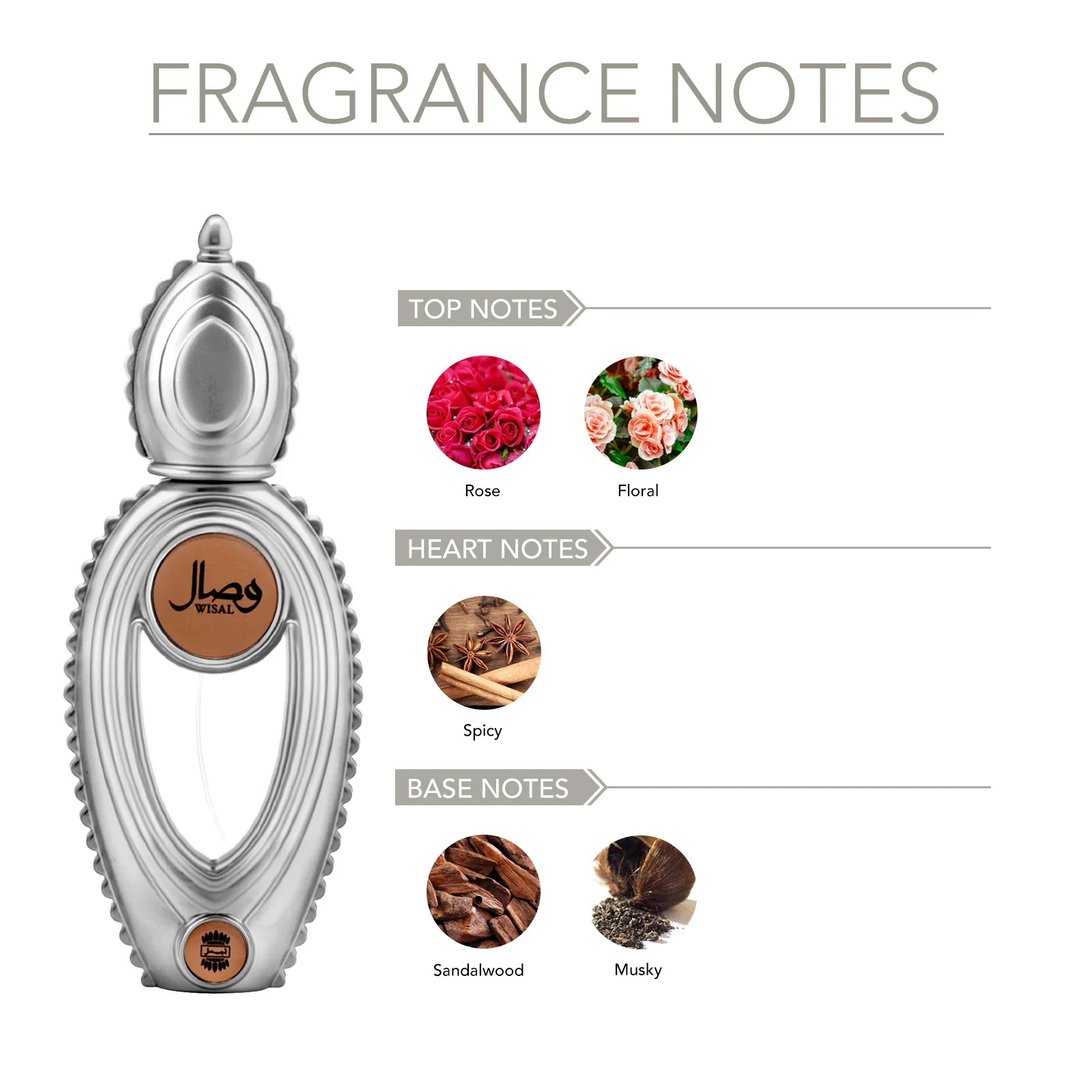 Ajmal Wisal Eau De Parfum for Women 50ml - Image 3