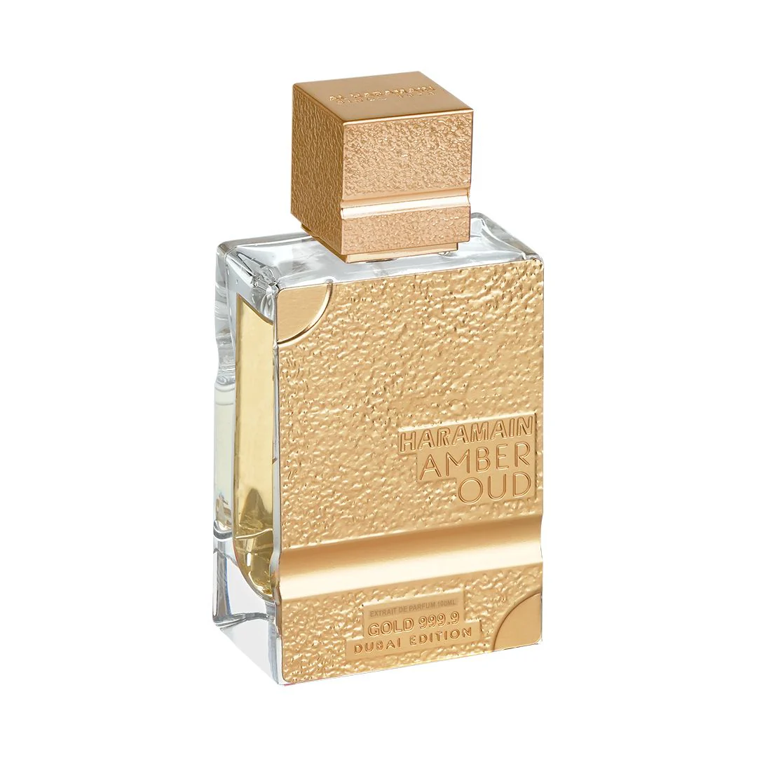 Al Haramain Amber Oud Gold 999.9 Dubai Edition Extrait De Parfum 100ml For Man & Woman - Image 2