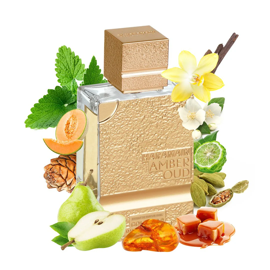 Al Haramain Amber Oud Gold 999.9 Dubai Edition Extrait De Parfum 100ml For Man & Woman - Image 3