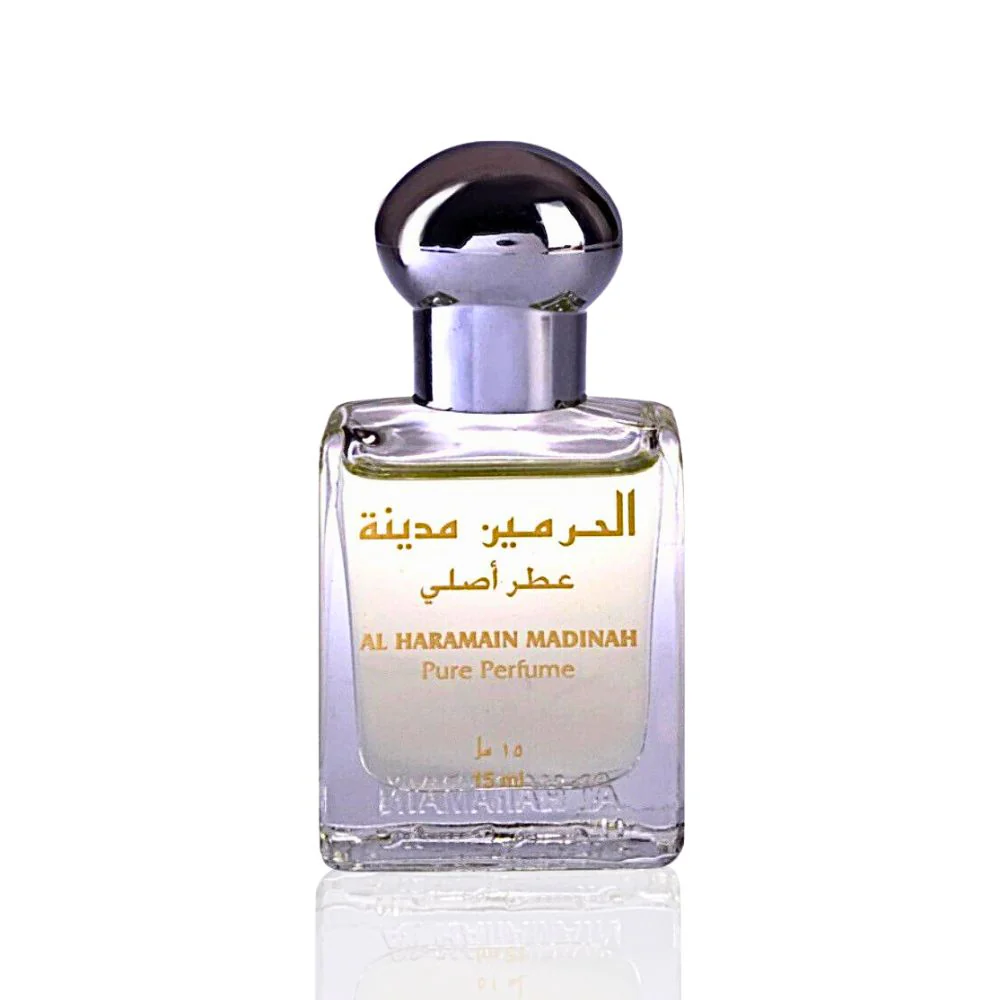 Al Haramain Madinah Pure Perfume Roll On Attar 15 ml For Men & Women - Image 2