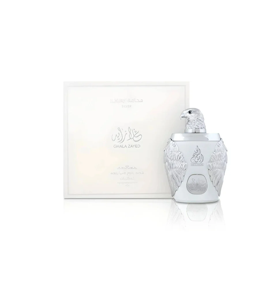 Ard Al Khaleej Ghala Zayed Luxury Silver Eau De Parfum 100ml For Men & Women