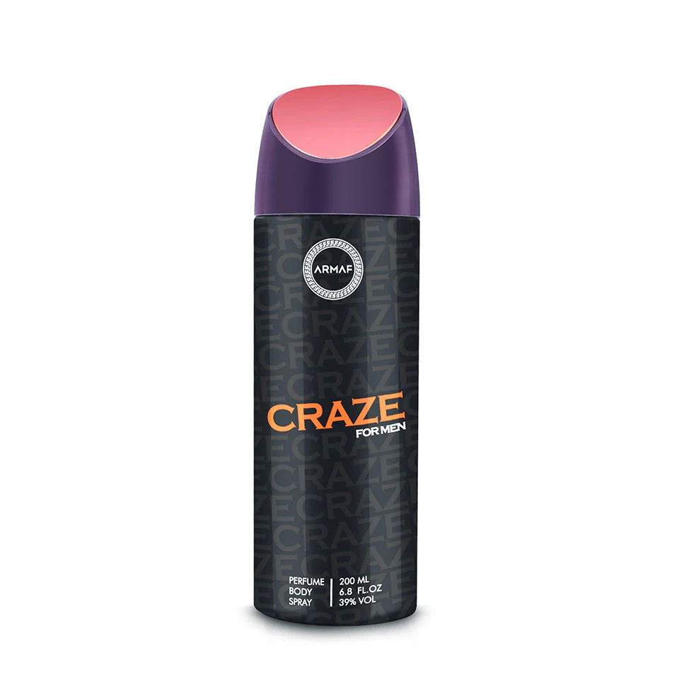 Armaf Craze Perfume Body Spray For Men 200ML .