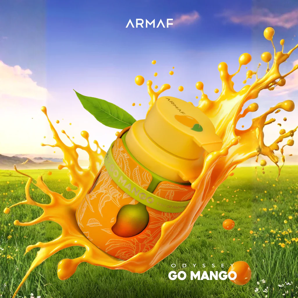 Armaf Odyssey Go Mango Eau De Parfum 100ml For Men & Women - Image 3