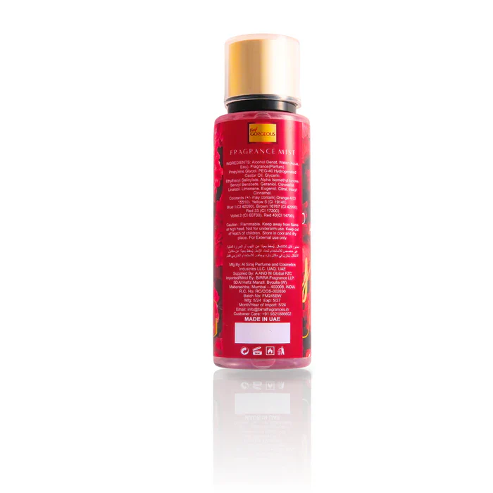 Birra Hey Gorgeous Fragrance Body Mist 250ml For Woman - Image 2