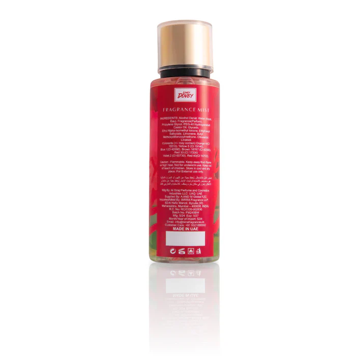 Birra Lovey Dovey Fragrance Body Mist 250ml For Woman - Image 2