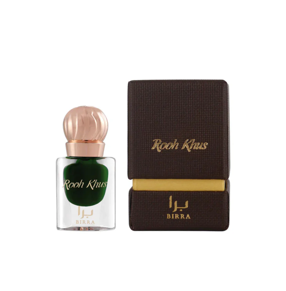 Birra Rooh Khus Concentrated Perfume Oil (Attar) 6ml For Man & Woman