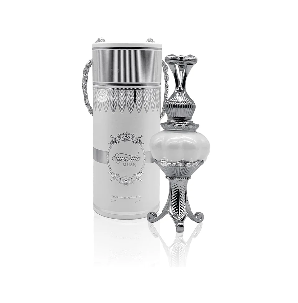 Afnan Supreme Musk Concentrated Perfume Oil (Attar) 20ml For Men & Women