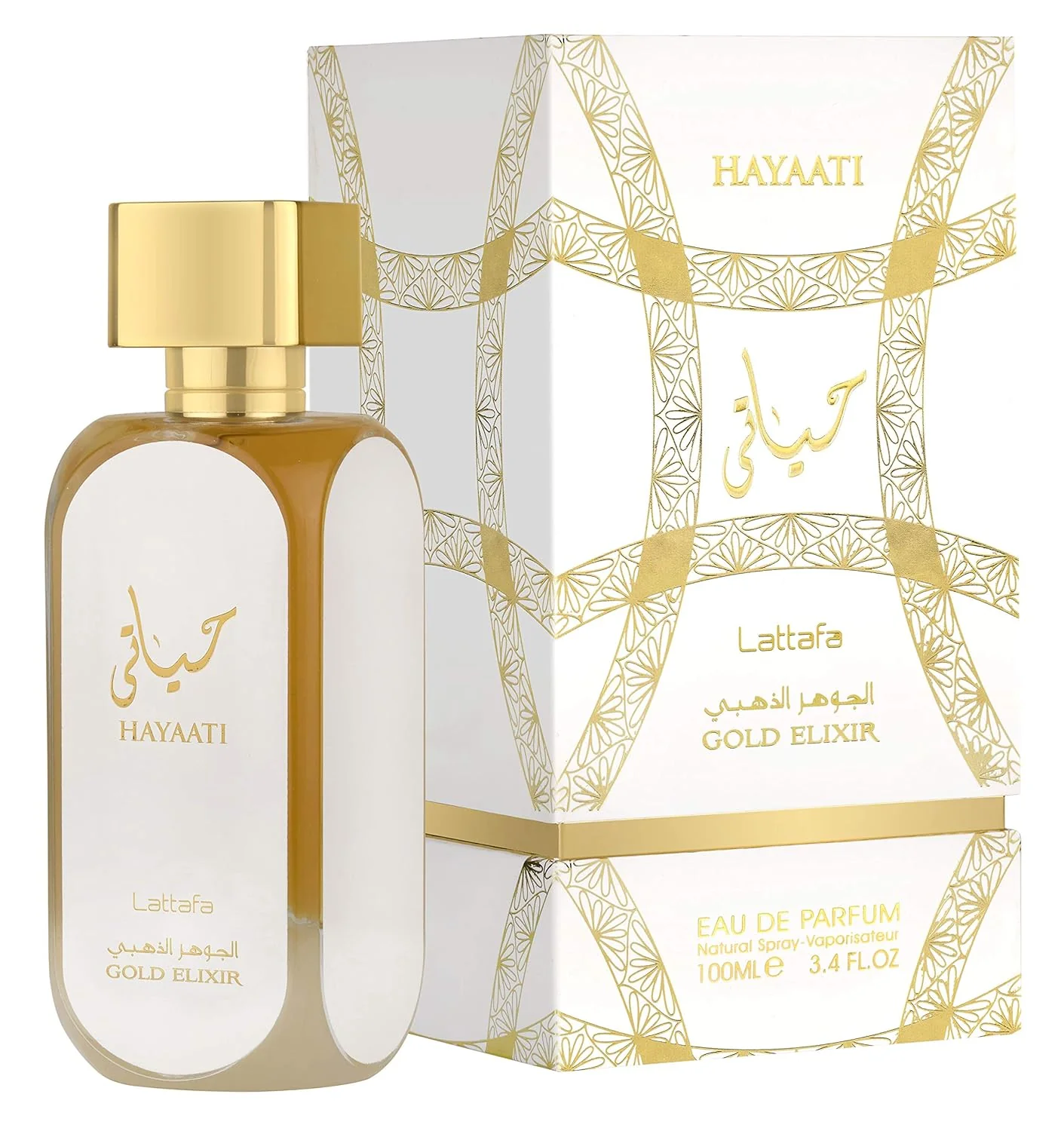 Lattafa Hayaati Gold Elixir Eau De Parfum 100ml For Men & Women .