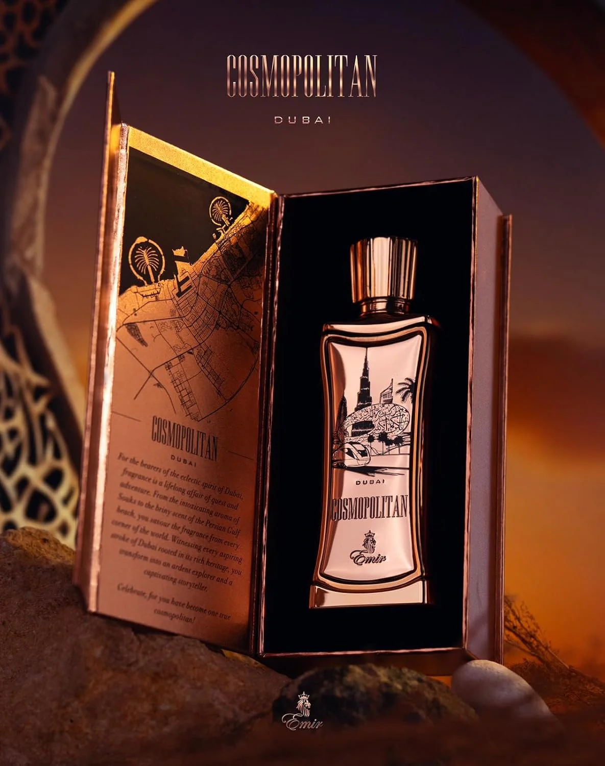 Decant/Sample Of Paris Corner Emir Cosmopolitan Dubai Eau De Parfum 10ml For Men - Image 2