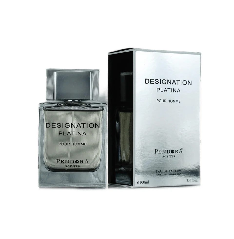 Paris Corner Pendora Scent Designation Platina Eau de Parfum for Men 100 ml