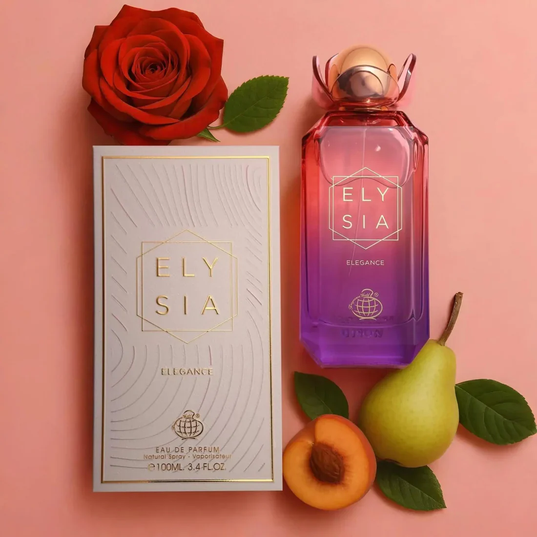 Fragrance World Elysia Elegance Eau De Parfum 100ml For Woman - Image 3