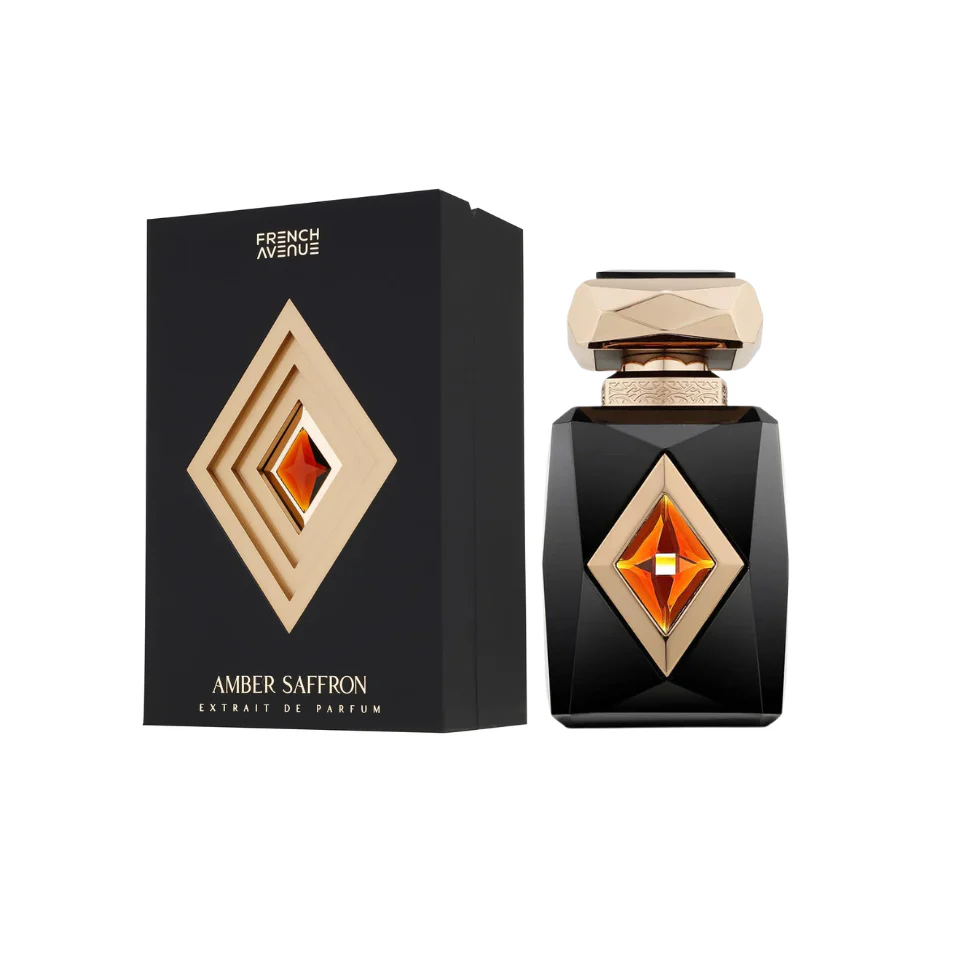Fragrance World French Avenue Amber Saffron Extrait De Parfum 100ml For Man & Woman