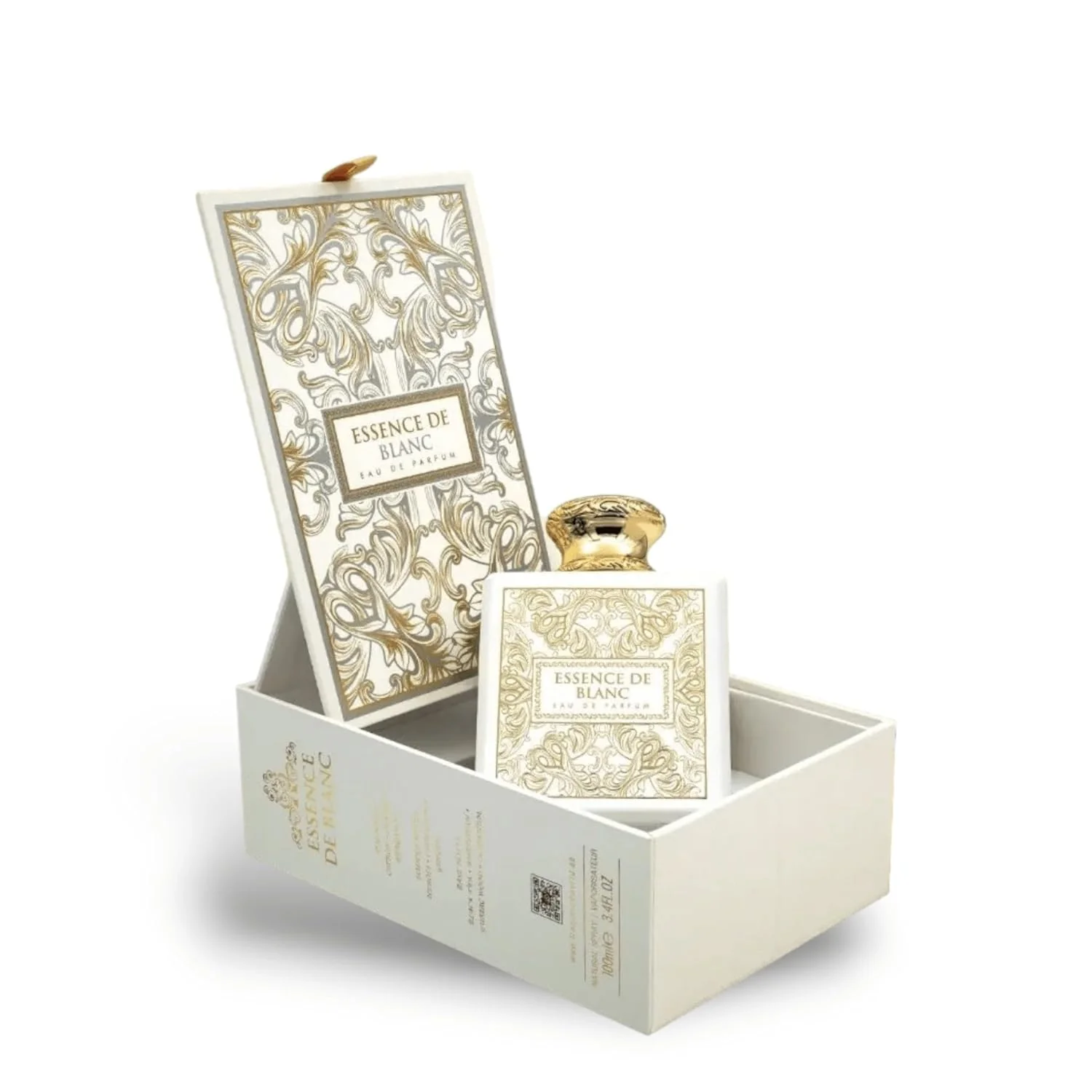 Fragrance World French Avenue Essence De Blanc Eau De Parfum 100ml For Men & Women - Image 4