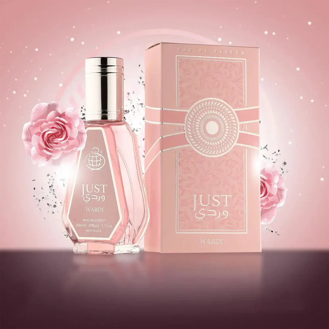 Fragrance World Just Wardi Eau De Parfum 50ml For Women - Image 2