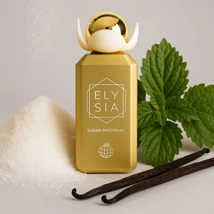 Fragrance World Elysia Sugar Patchouli Eau De Parfum 100ml For Woman - Image 3