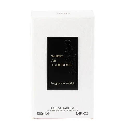 Fragrance World White As Tuberose Eau De Parfum 100ml For Men & Women