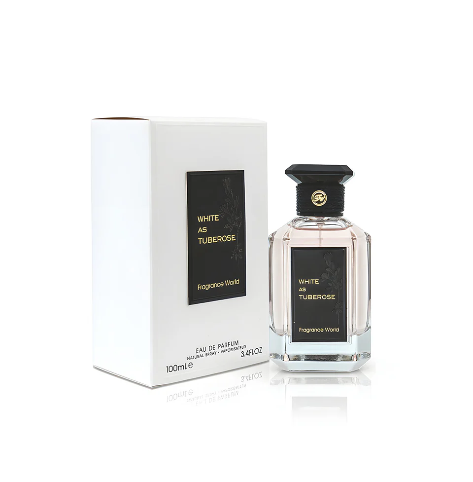Fragrance World White As Tuberose Eau De Parfum 100ml For Men & Women - Image 2