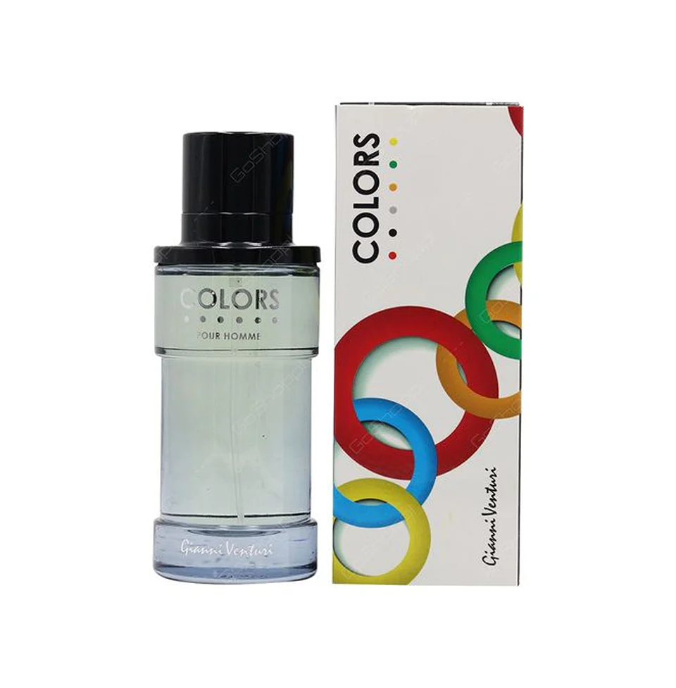 Gianni Venturi Colors Black Eau De Parfum 100ml For Men