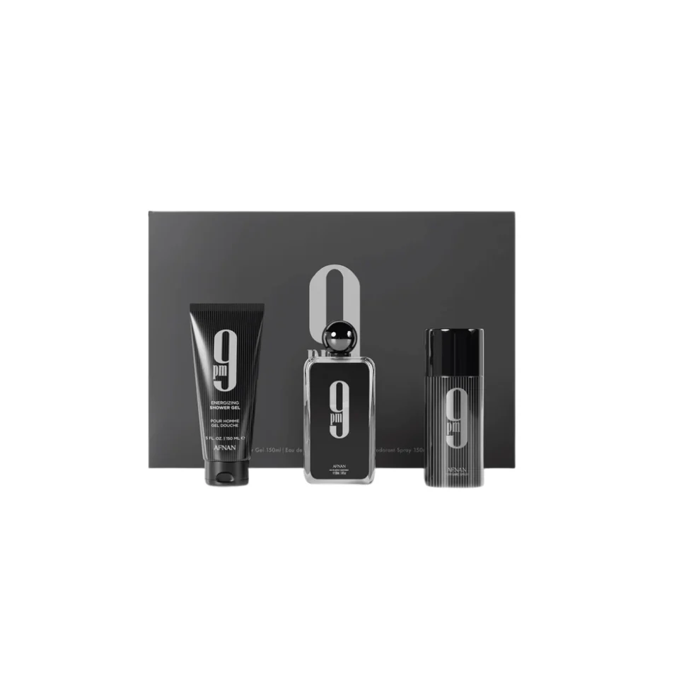 Gift Set Of Afnan 9 PM For Man