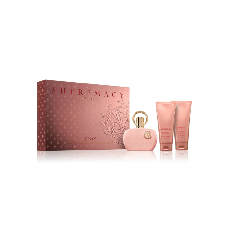 Gift Set Of Afnan Supremacy Pink For Woman