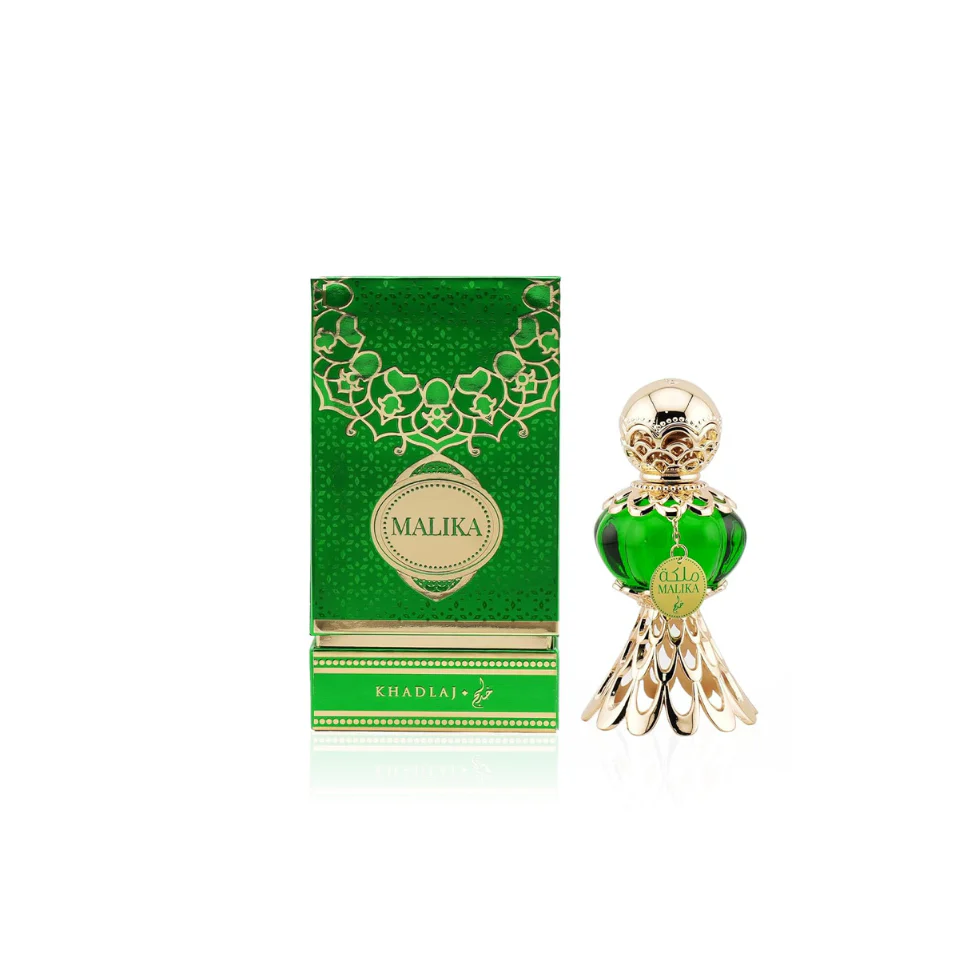 Khadlaj Malika Green Concentrated Perfume Oil (Attar) 20ml For Men & Women