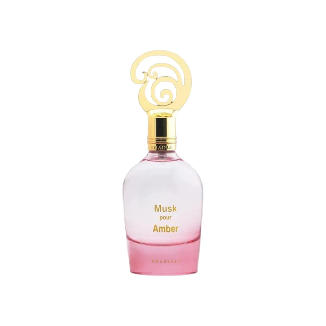 Khadlaj Musk Pour Amber Eau De Parfum 100ml For Woman - Image 2