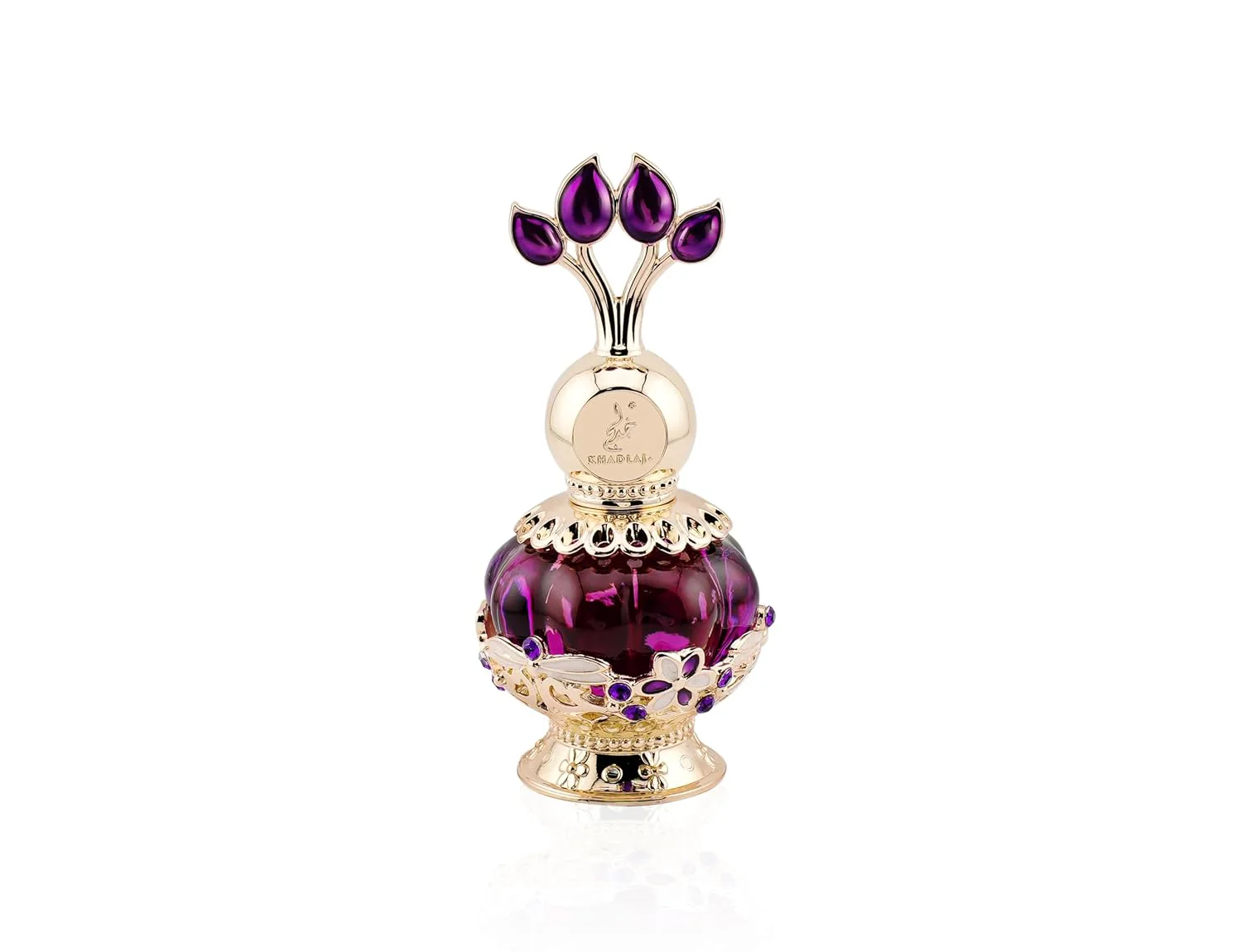 Khadlaj Purple Musk Concentrated Perfume Oil (Attar) 20ml For Women - Image 2