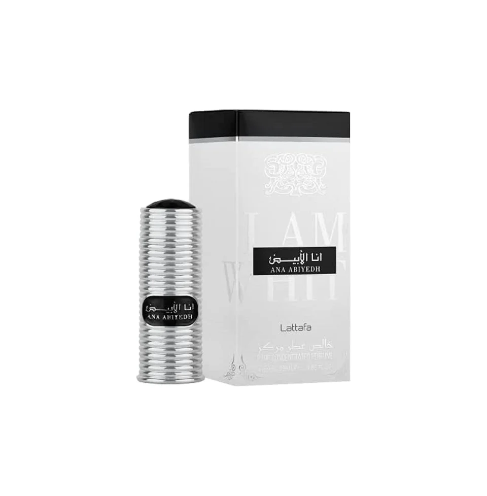 Lattafa Ana Abiyedh I Am White Attar 25ml For Men & Women