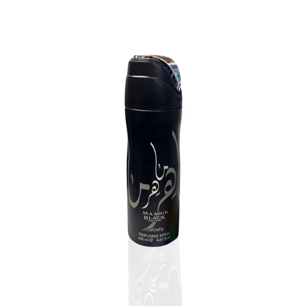 Lattafa Maahir Black Perfumed Spray 200ml