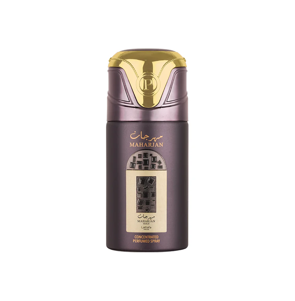 Lattafa Pride Maharjan Gold Deodorant Spray For Men & Women 250 ml