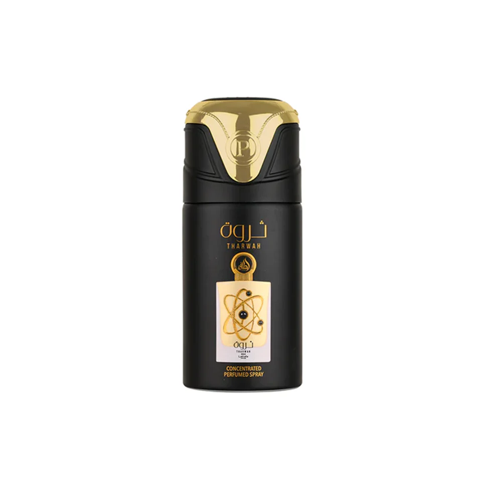 Lattafa Pride Tharwah Gold Deodorant Spray For Men & Women 250 ml