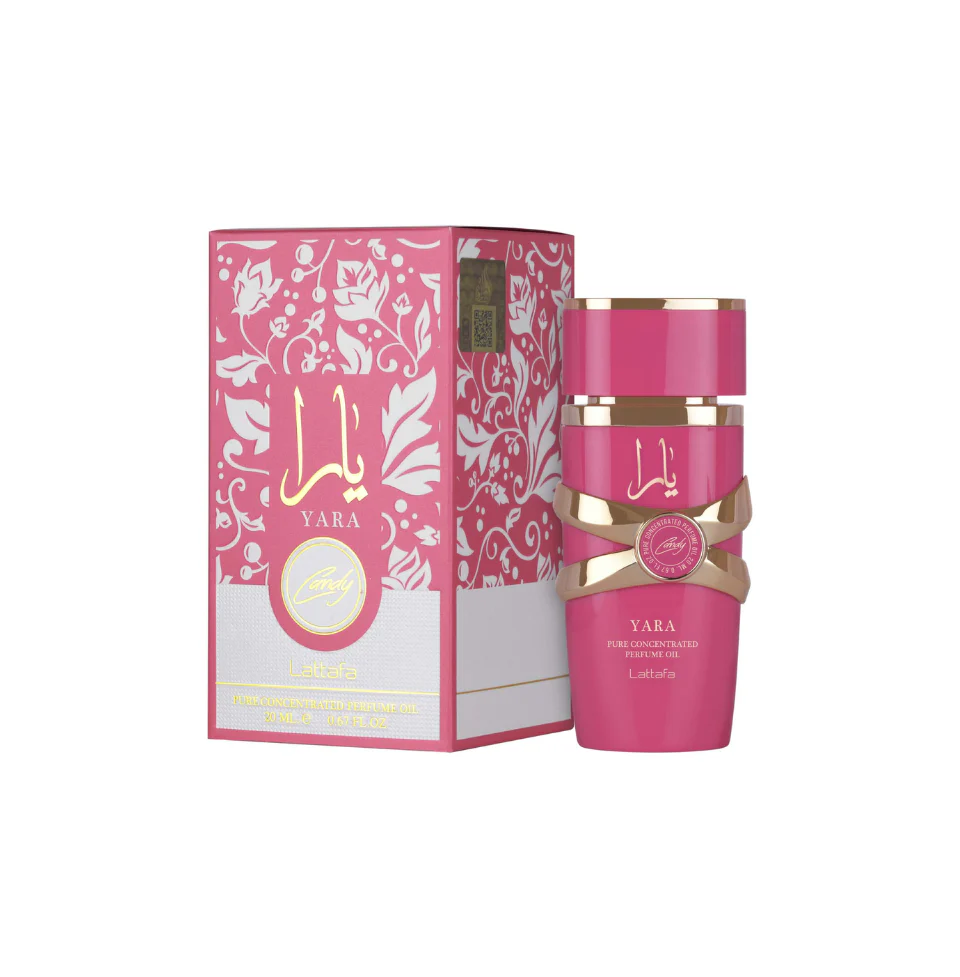 Lattafa Yara Candy Concentrated Perfume Oil (Attar) 20ml For Woman