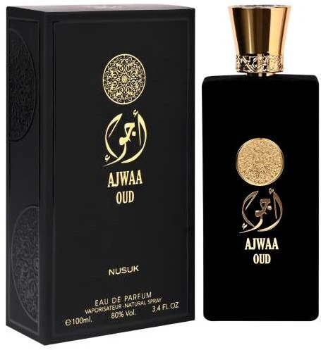 Nusuk Ajwa Oud Black Eau De Parfum For Men & Women 100ml