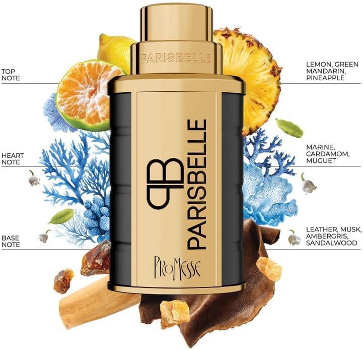 Parisbelle Promesse Extrait De Parfum 100ml For Man & Woman - Image 3