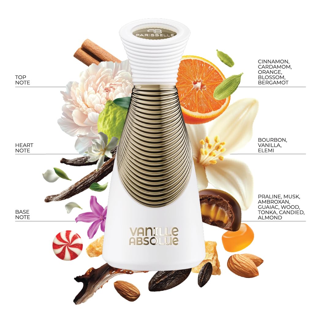 Parisbelle Vanille Absolue Extrait De Parfum 100ml For Man & Woman - Image 3