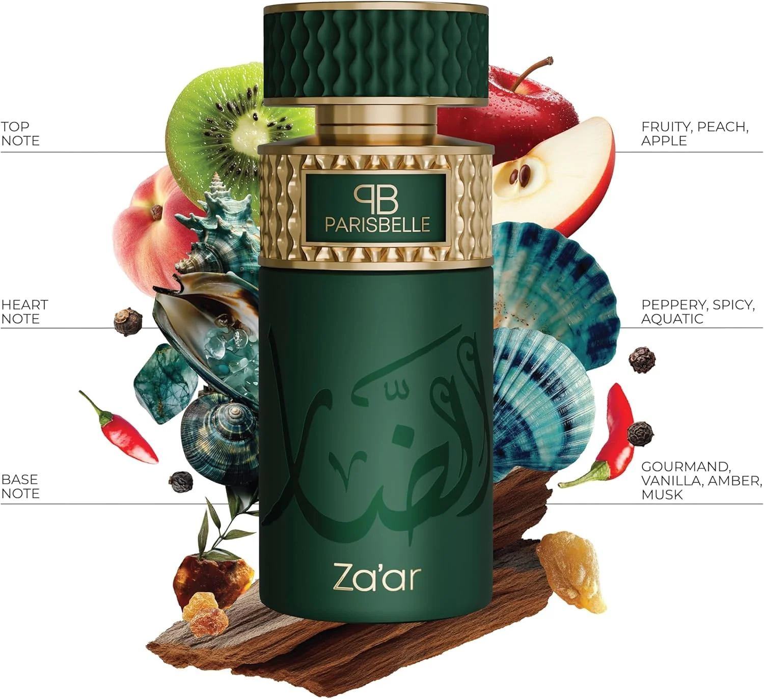 Parisbelle Zaar Extrait De Parfum 100ml For Man - Image 3