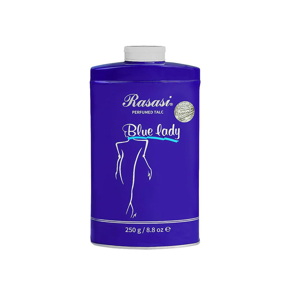 Rasasi Blue Lady Perfumed Talc For Men & Women 250Gm