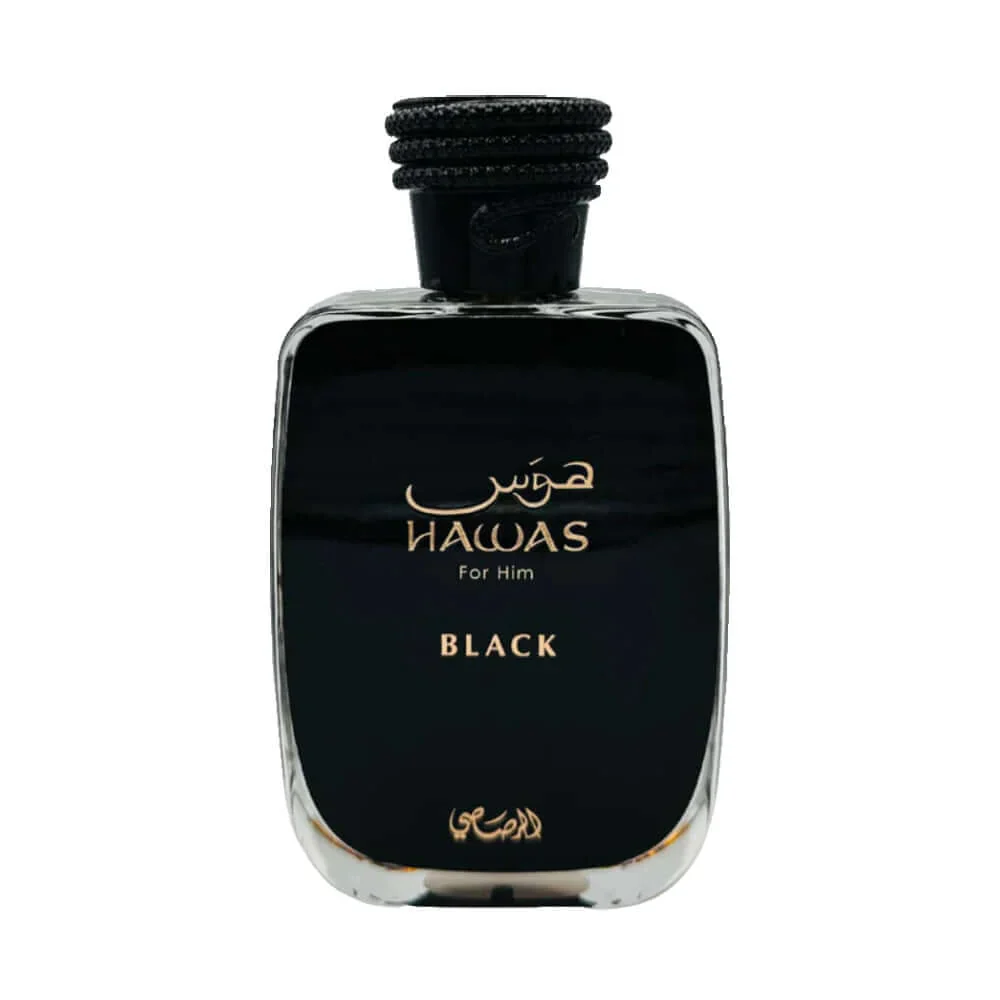 Rasasi Hawas Black Eau De Parfum 100ml for Men - Image 2