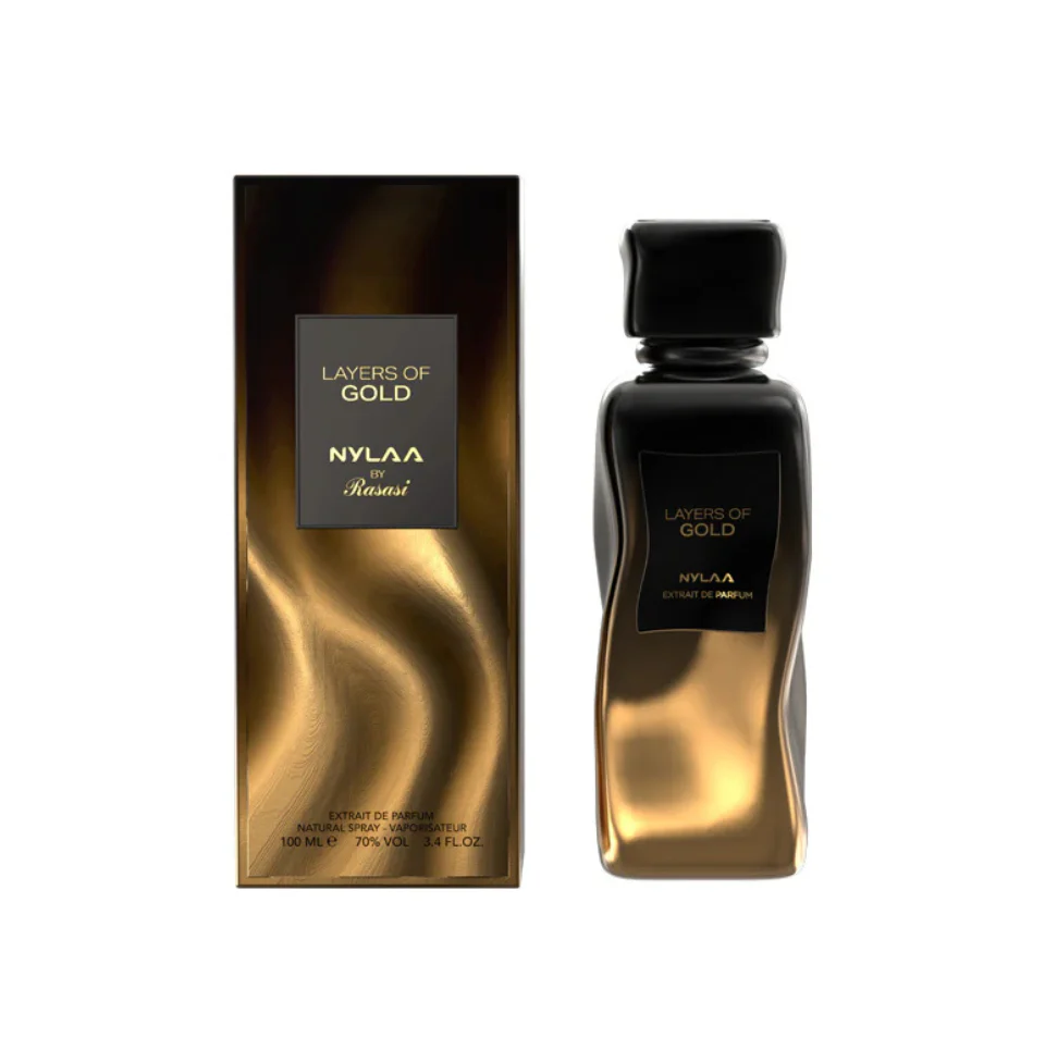 Rasasi Nylaa Layers Of Gold Extrait De Parfum 100ml For Men & Women