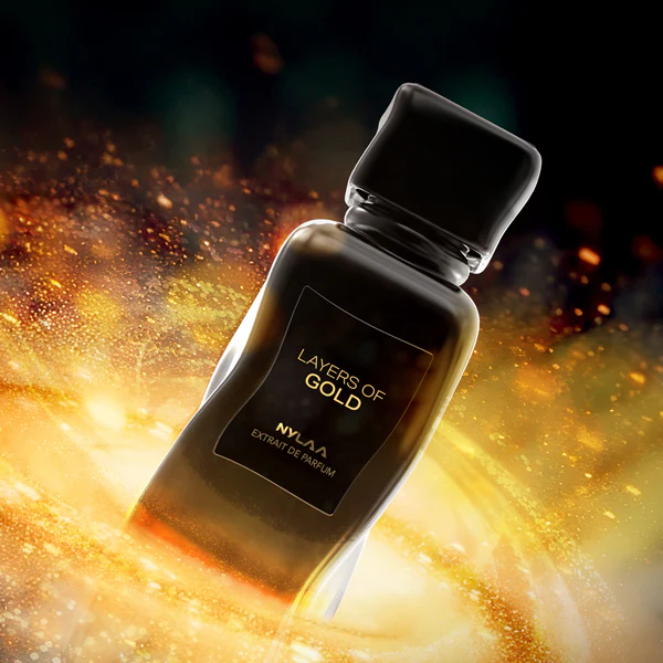 Rasasi Nylaa Layers Of Gold Extrait De Parfum 100ml For Men & Women - Image 3