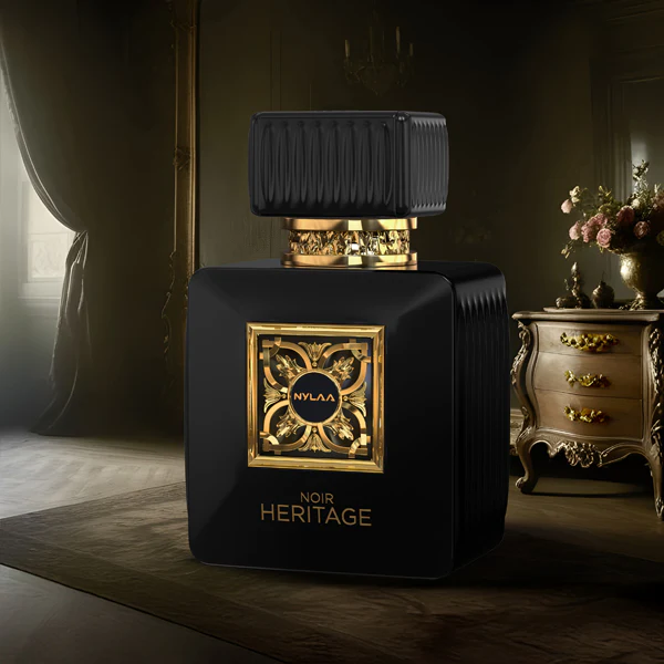Rasasi Nylaa Noir Heritage Extrait De Parfum 100ml For Men & Women - Image 3