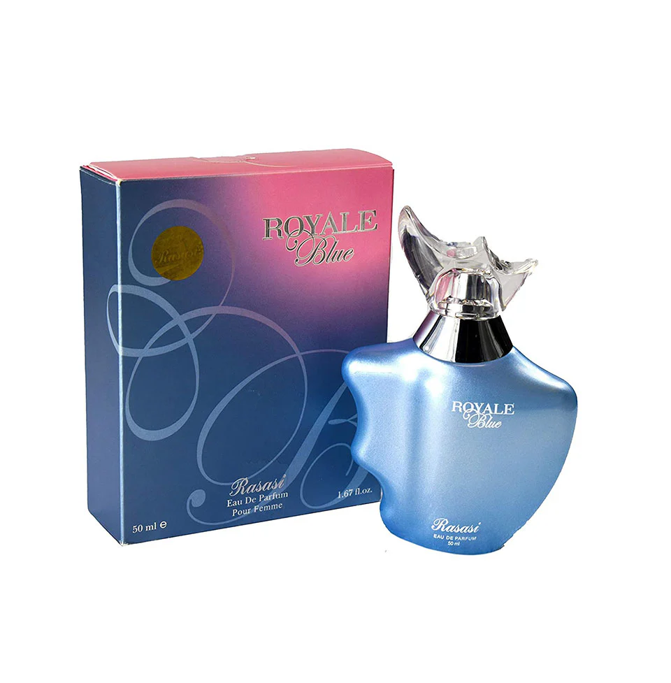 Rasasi Royale Blue for Women-Pour Femme EDP, 50 ml .