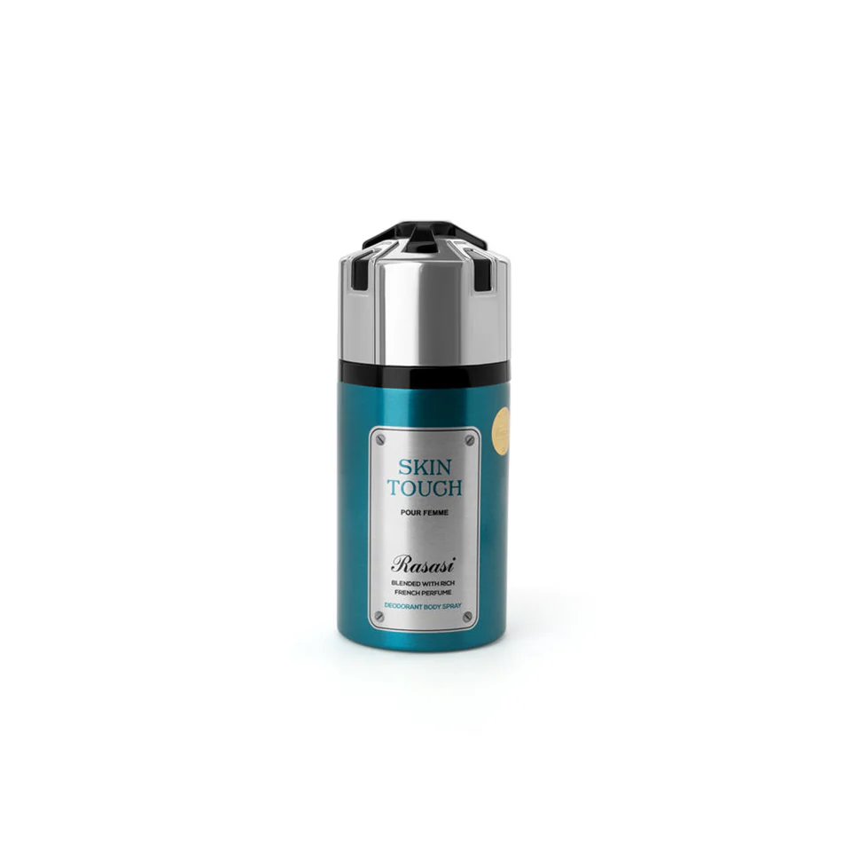 Rasasi Skin Touch Deodorant Spray 250ml For Woman