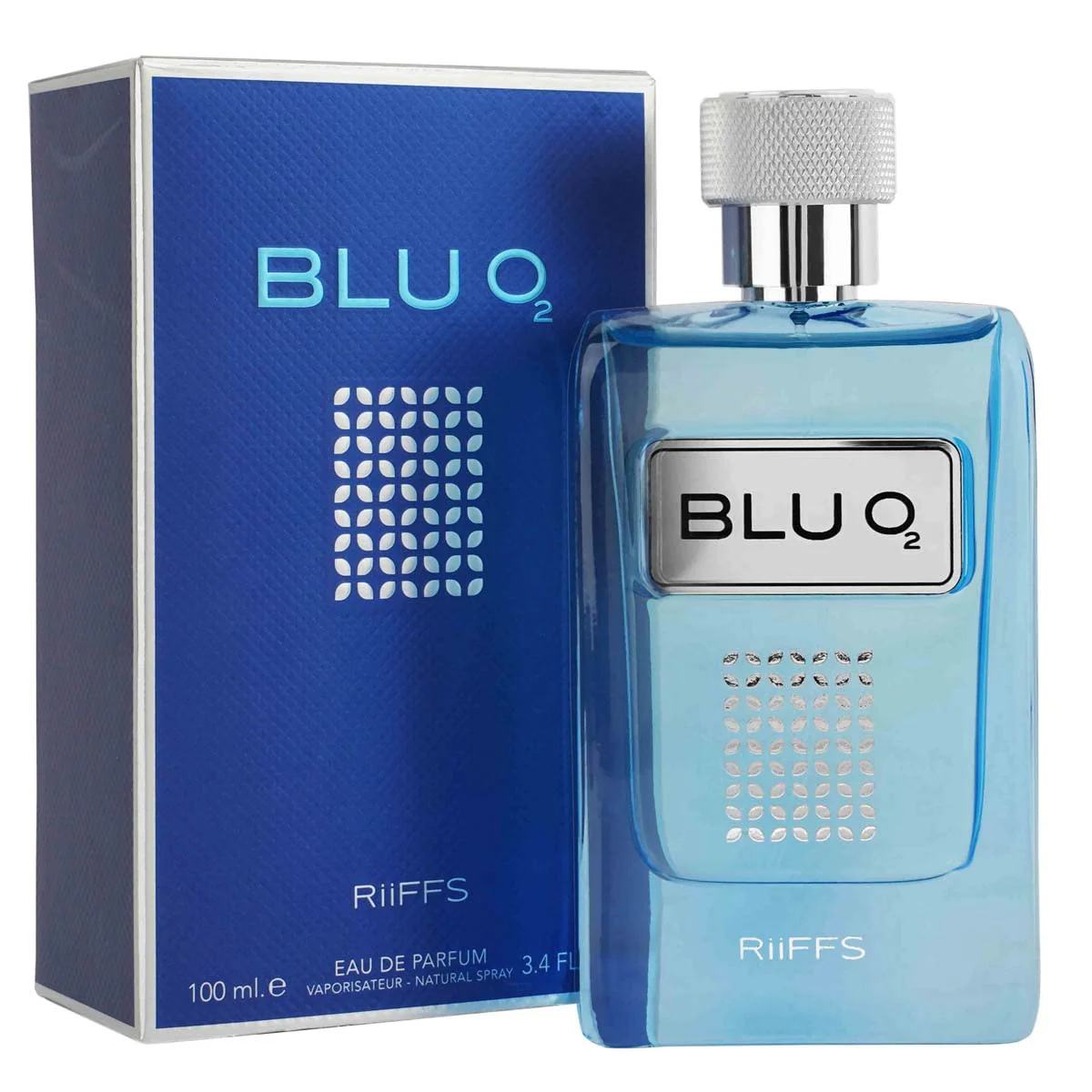 Riiffs Blu O2 Eau De Parfum For Men 100ml