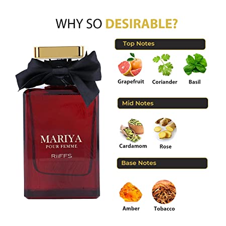 RiiFFS Mariya Pour Femme Eau De Parfum For Women 100ml - Image 3