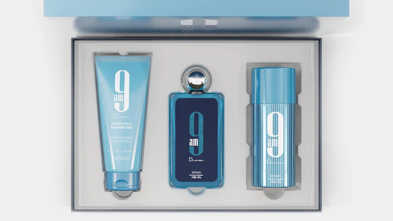 Gift Set Of Afnan 9am Dive For Man & Woman - Image 2