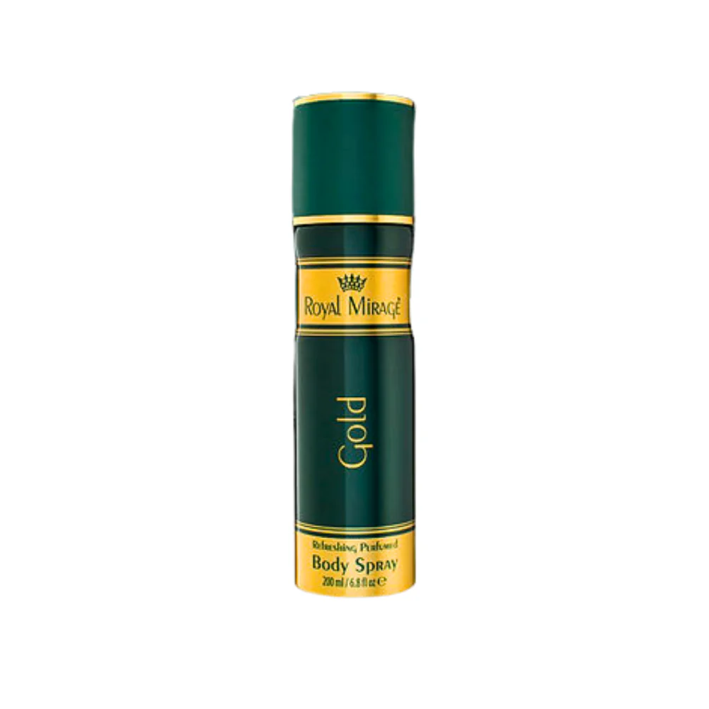 Royal Mirage Gold Body Spray 200ml For Men & Women